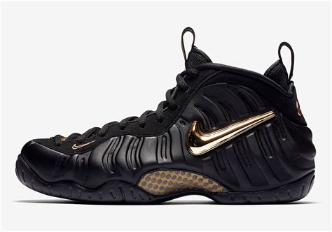 nike pro schwarz gold neu|nike air foamposite metallic gold.